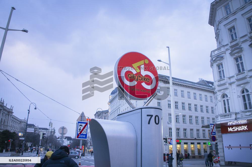 Vienna, Citybike Wien, rent a bike