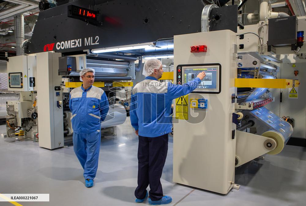 DGPack, production, Prostejov branch of Russian producer Danaflex