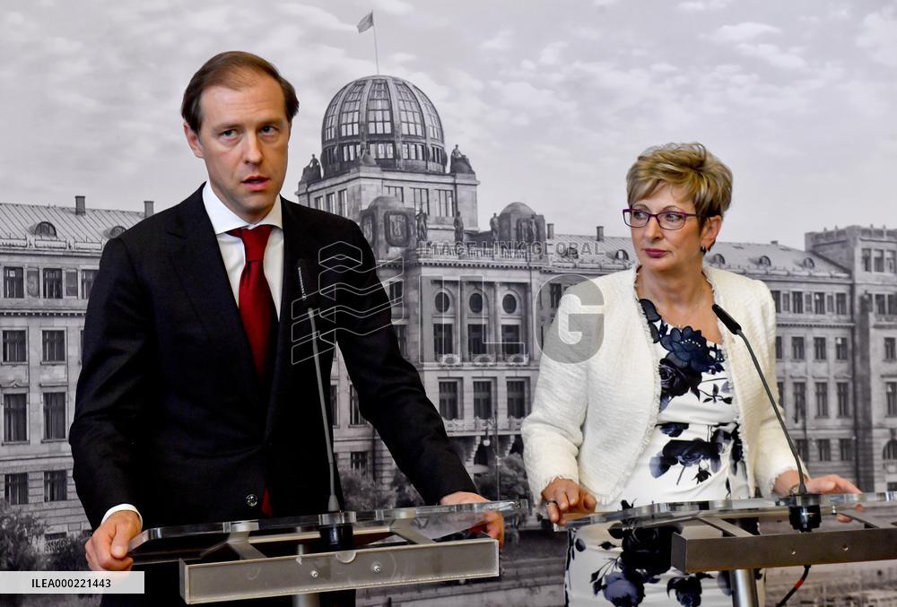 Marta Novakova, Denis Manturov