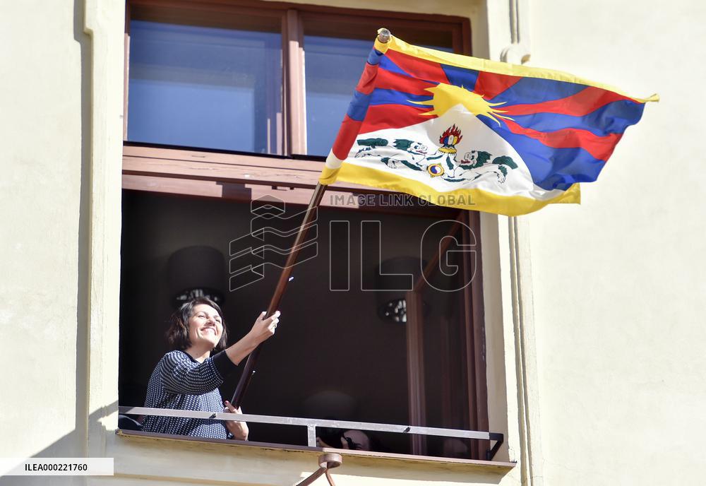 Tibetan flag, Tibetan Uprising Day
