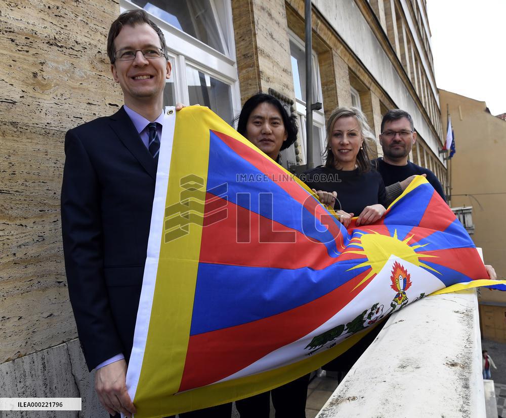 Tibetan flag, Tibetan Uprising Day