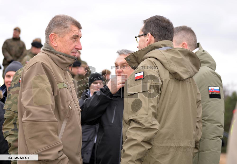 Andrej Babis, Viktor Orban, Mateusz Morawiecki, Peter Pellegrini