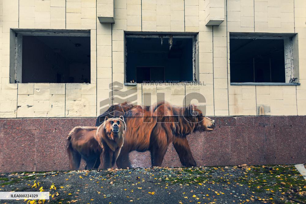 Chernobyl zone, restricted territory, Pripyat, Prypiat