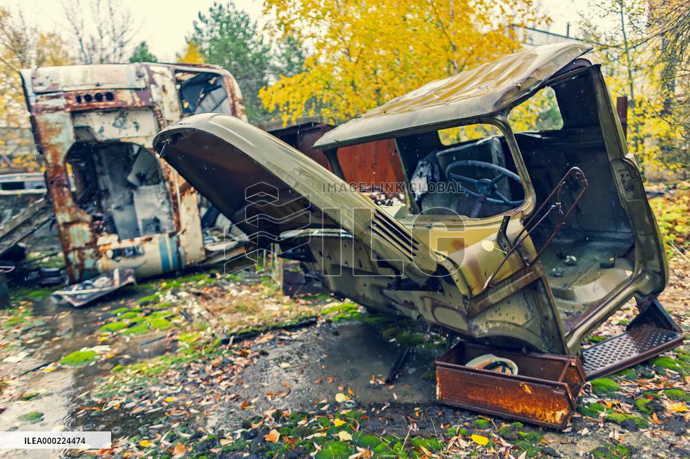 Chernobyl zone, restricted territory, Jupiter Factory, for home appliances, car