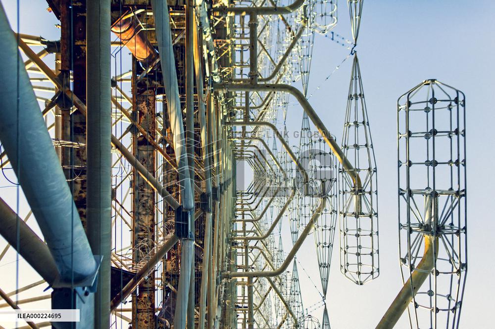 Chernobyl zone, restricted territory, radar system DUGA