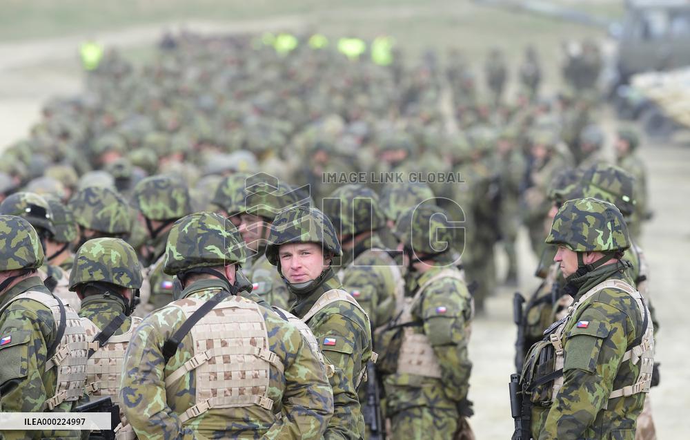 The Czech Lizzard 2019 military exercise, 71st mechanised battalion, Very High Readiness Joint Task Force (VJFT)
