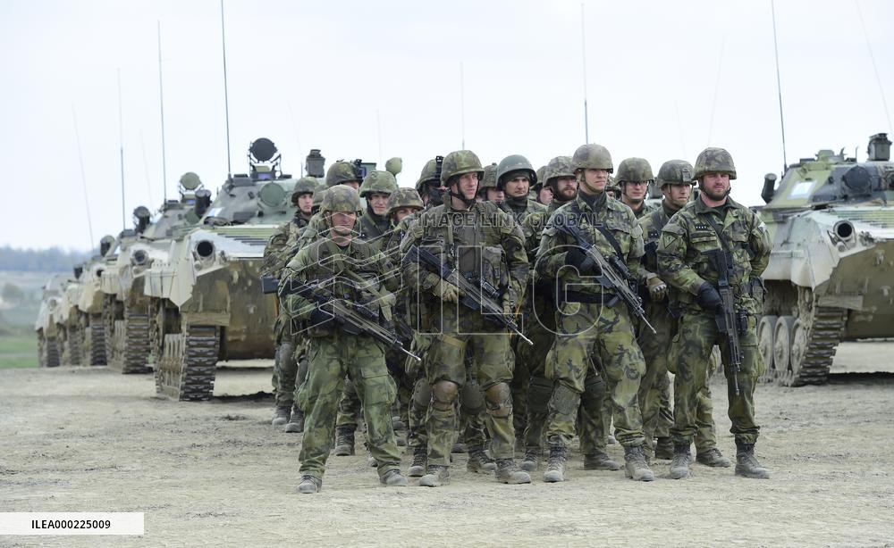 The Czech Lizzard 2019 military exercise, 71st mechanised battalion, Very High Readiness Joint Task Force (VJFT)