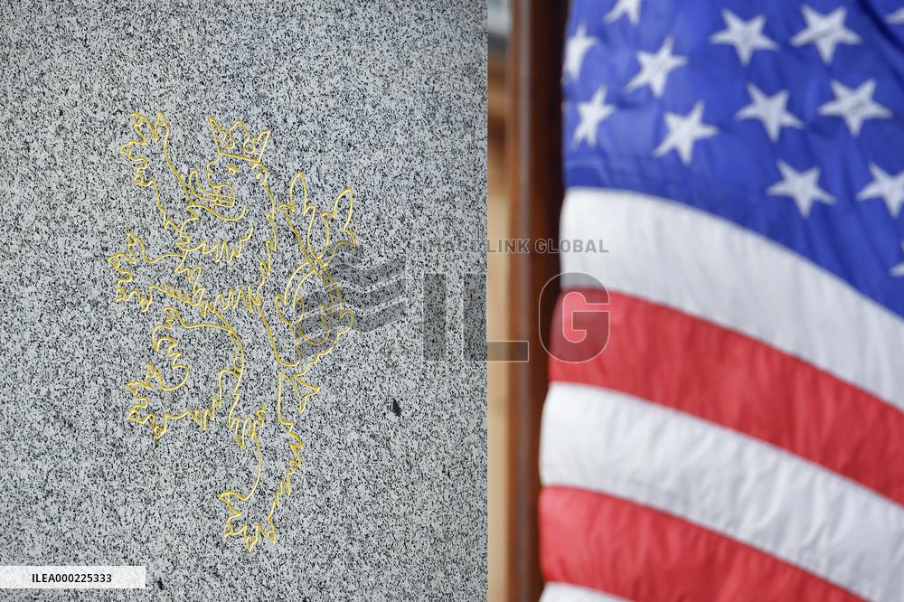 Thanks, America!, memorial in Plzen, commemorative act, Liberation Festival
