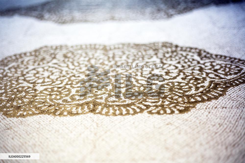 woodblock, printing, stamp, printer