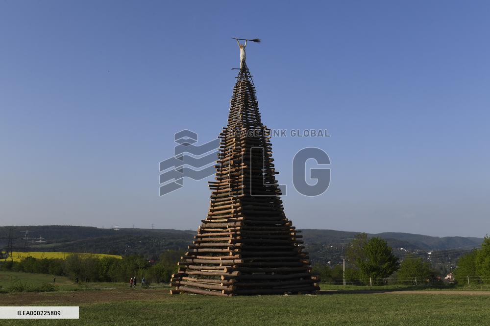 Walpurgis Night - Burning of the Witches, bonfires