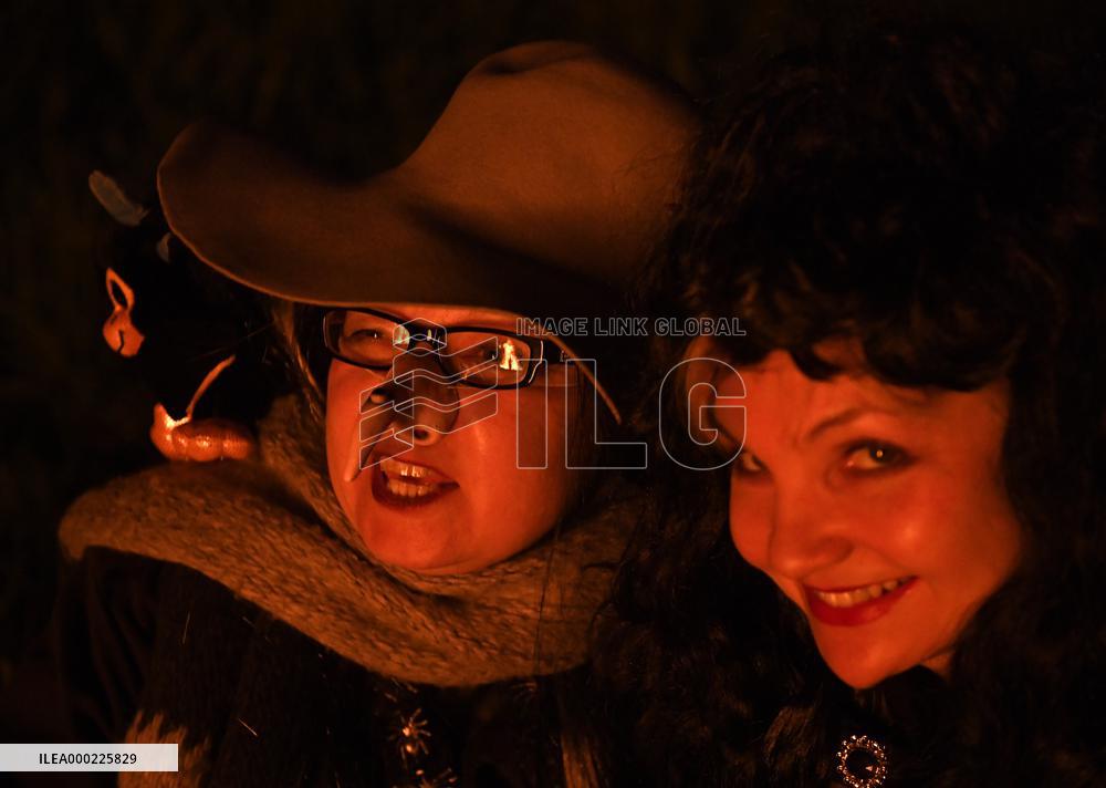 Walpurgis Night - Burning of the Witches, bonfires, bonfire, mask, nose