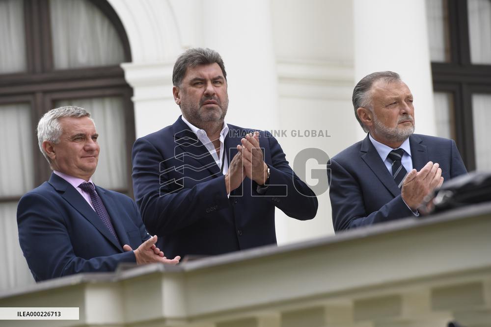 Vratislav Mynar, Martin Nejedly, Jaroslav Hlinovsky