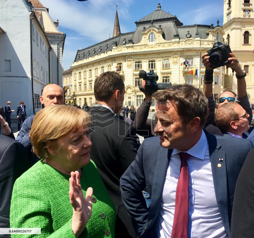 Angela Merkel, Xavier Bettel