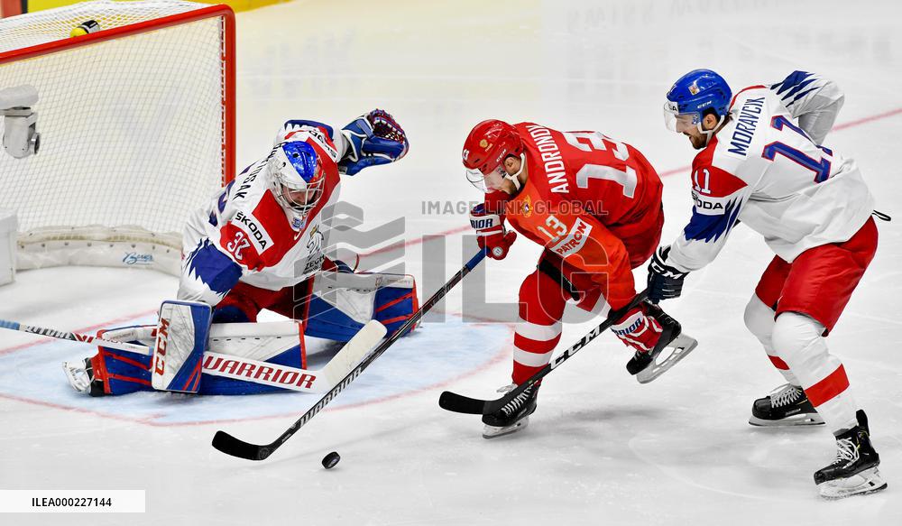 PATRIK BARTOSAK, SERGEI ANDRONOV, MICHAL MORAVCIK