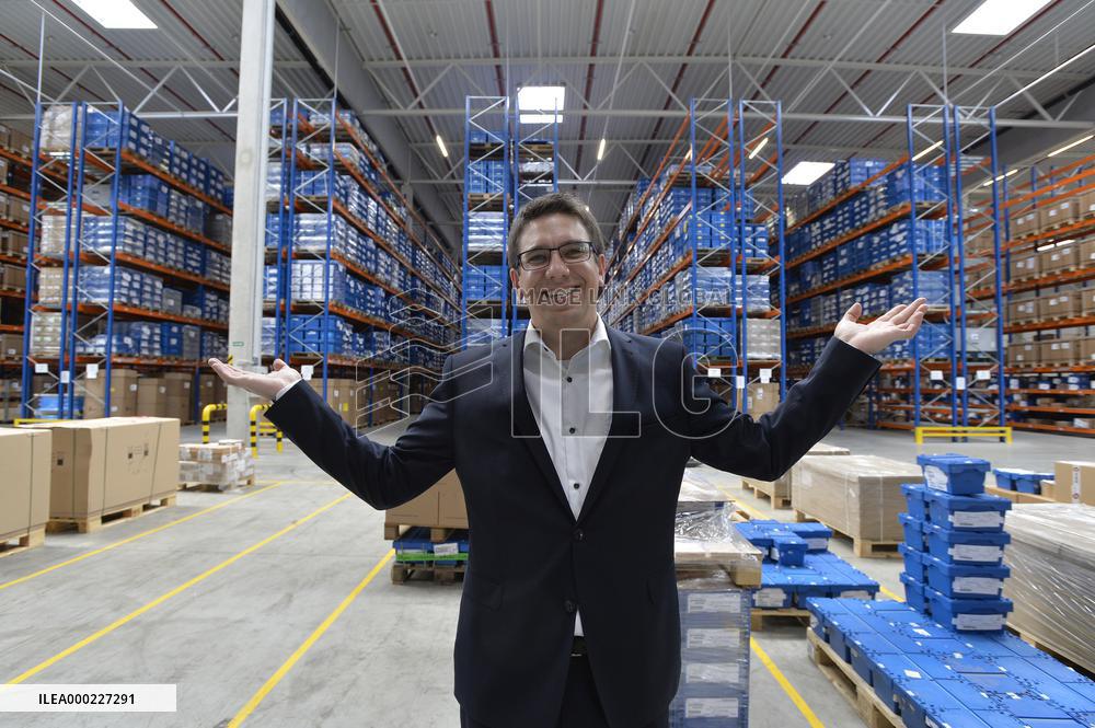 Swiss logistic company Panalpina opens its second industrial building, ceremonial opening