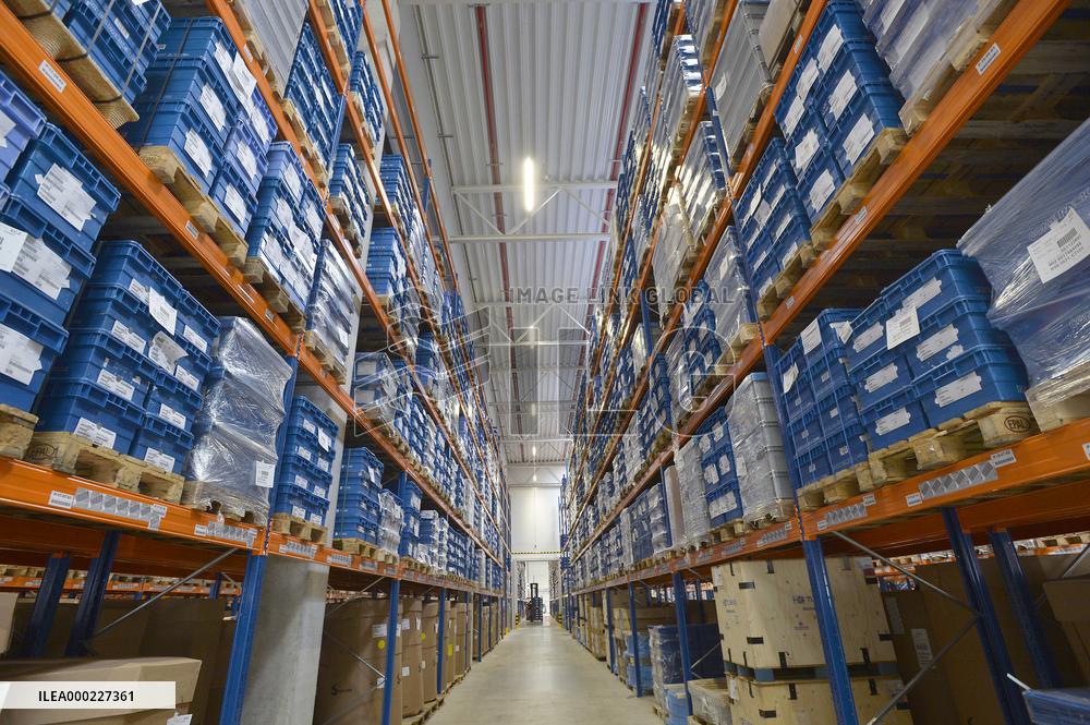 Swiss logistic company Panalpina opens its second industrial building, ceremonial opening