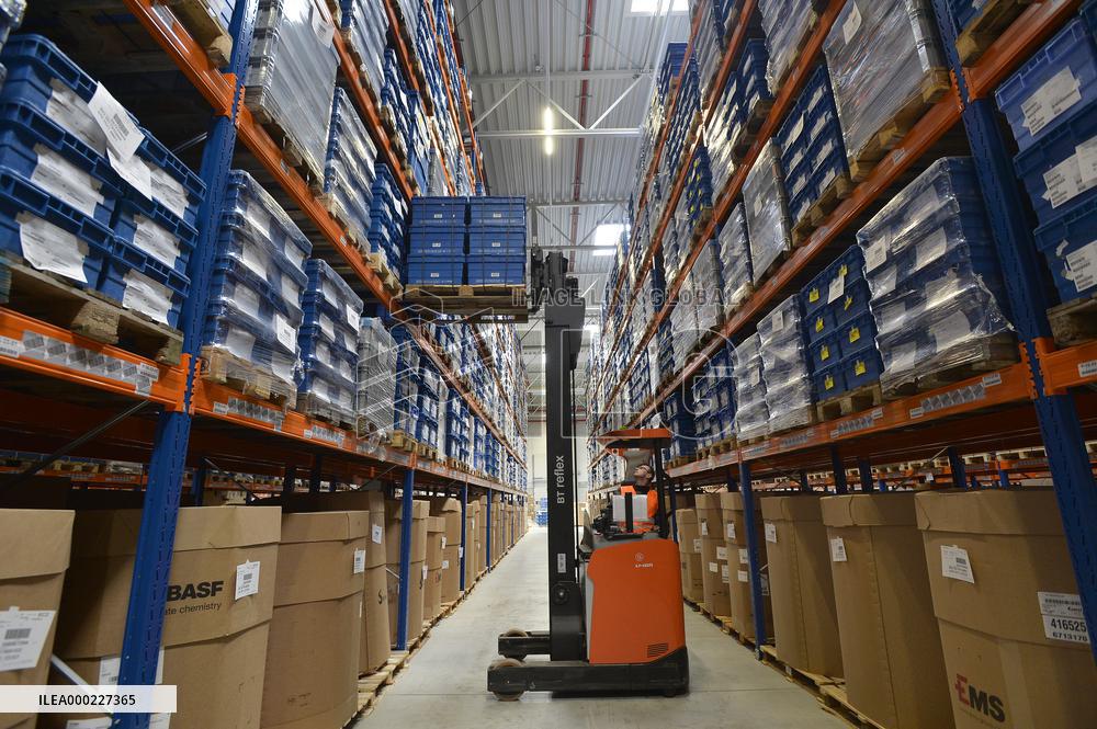 Swiss logistic company Panalpina opens its second industrial building, ceremonial opening