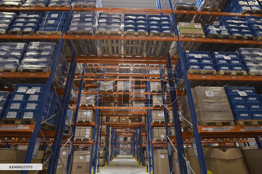 Swiss logistic company Panalpina opens its second industrial building, ceremonial opening