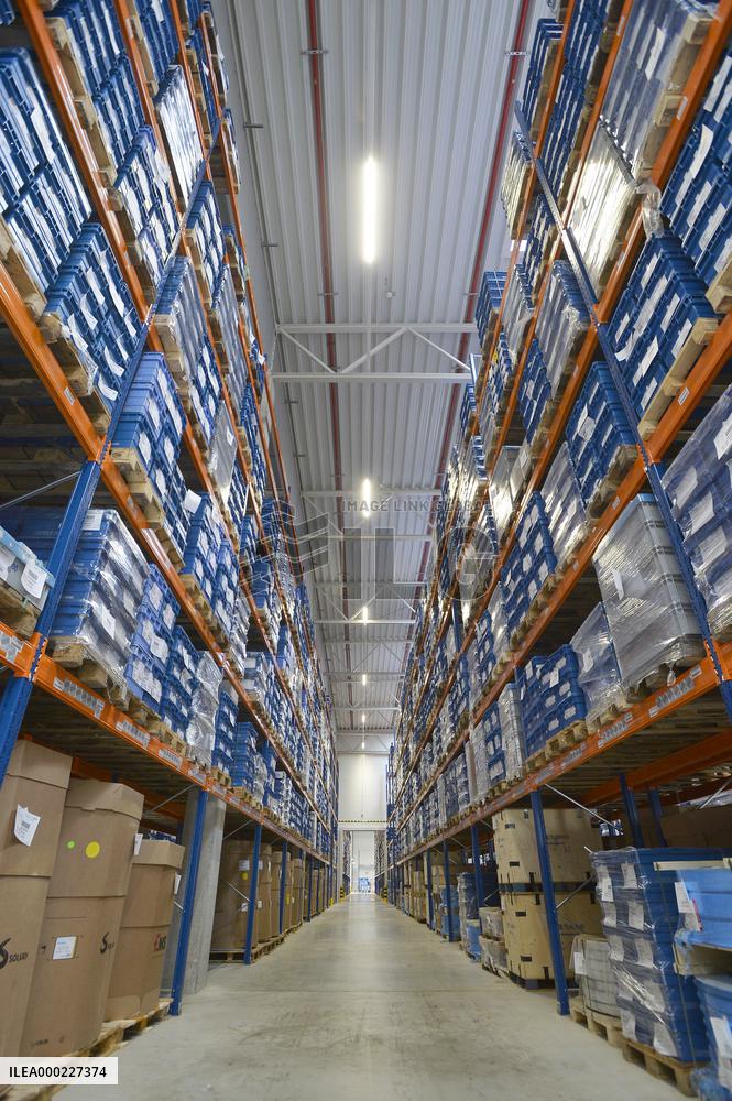 Swiss logistic company Panalpina opens its second industrial building, ceremonial opening