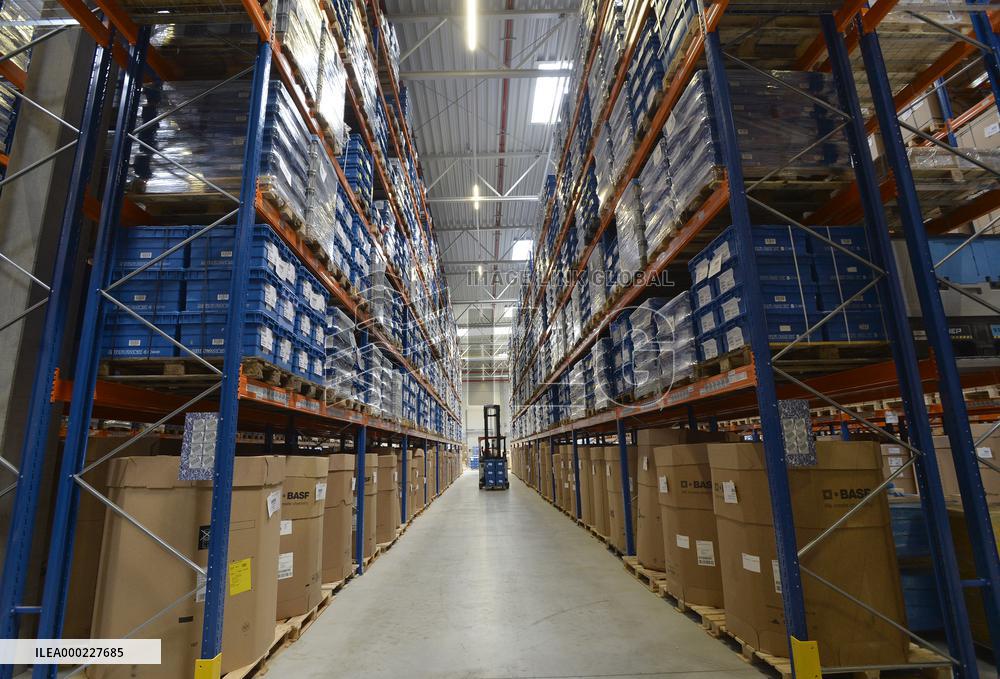 Swiss logistic company Panalpina opens its second industrial building, ceremonial opening