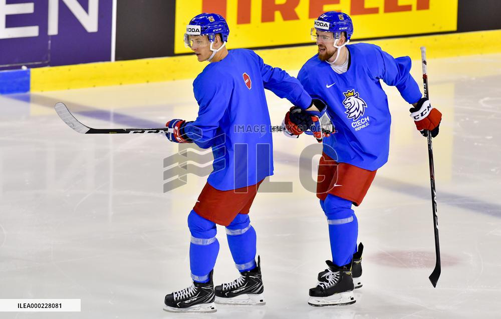 Filip Hronek, David Sklenicka