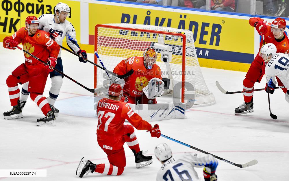 Vladislav Gavrikov, James van Riemsdyk, Kirill Kaprizov, Andrei Vasilevski, Nikita Zadorov, Clayton Keller