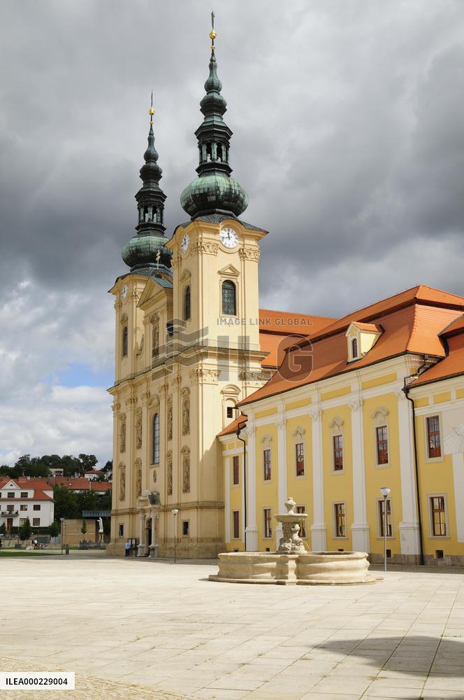 the Basilica of Assumption of Mary and Sts. Cyril and Methodius, Velehrad Monastery