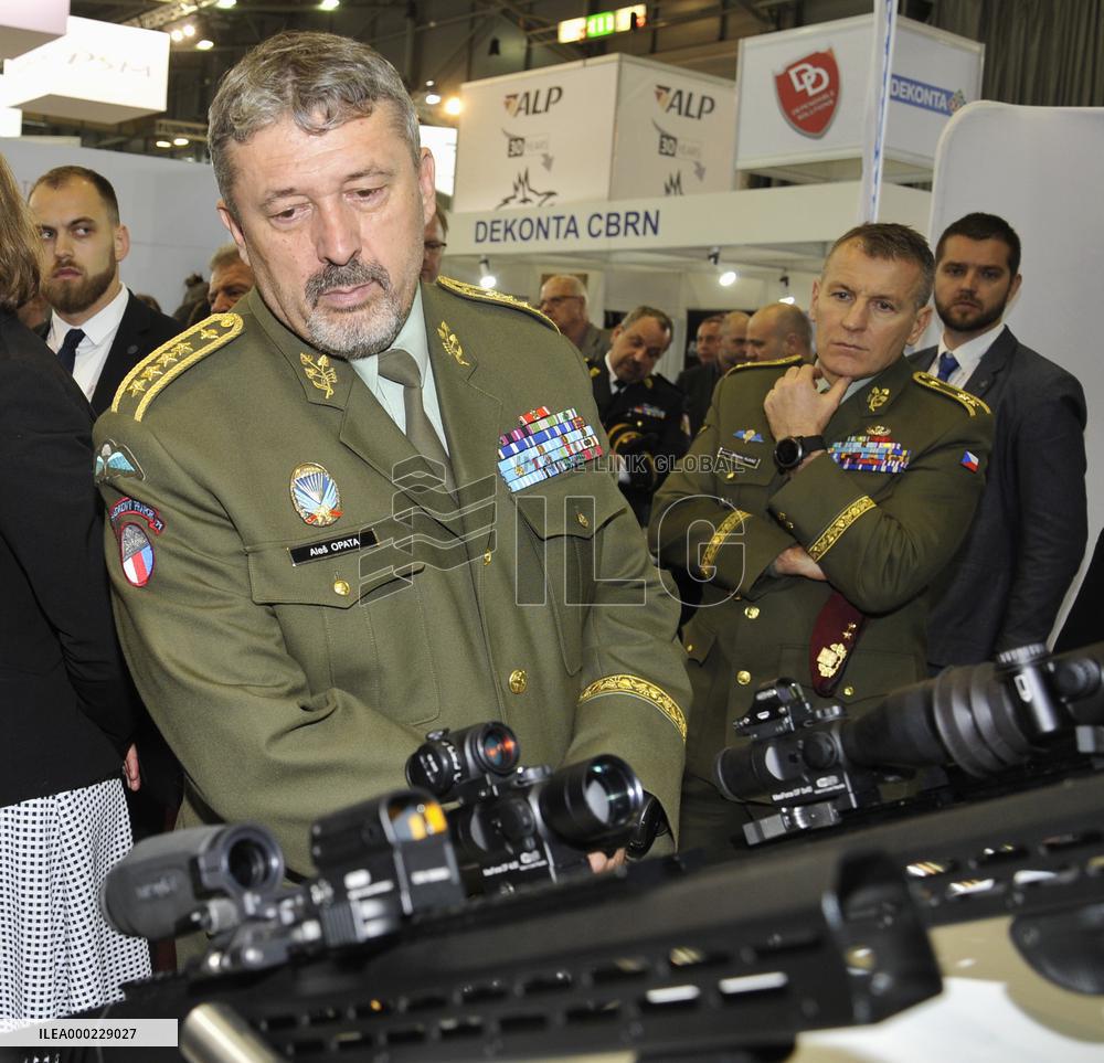 Ales Opata, international trade fair of defence and security technology IDET