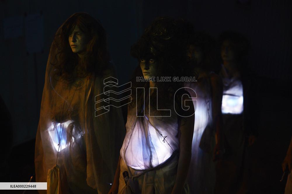 CAMPQ project, dress rehearsal