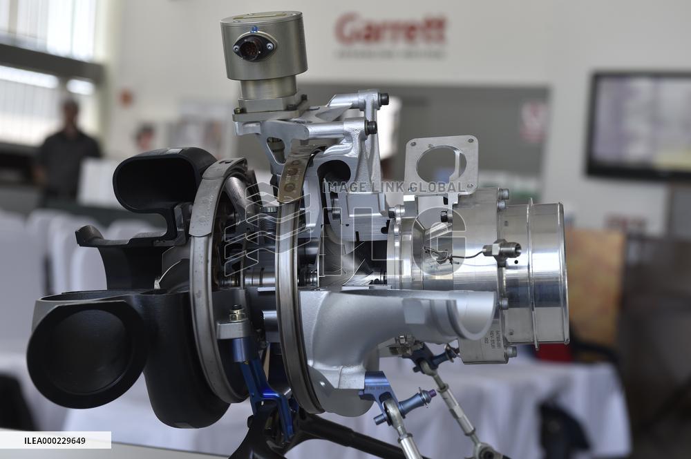 Garrett Motion's research and development centre, turbo component