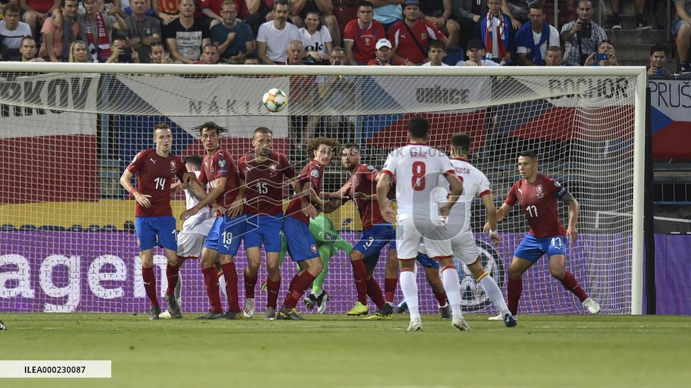 players of Czech national soccer team