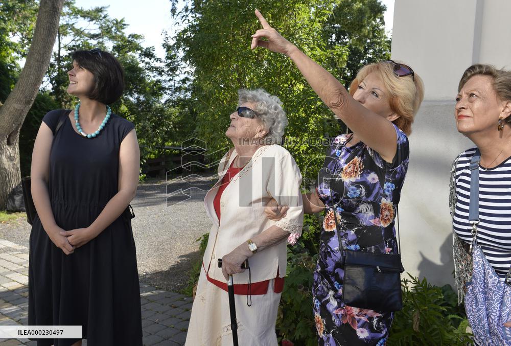 survivors of the obliteration of the Lidice village in 1942, Marie Supikova