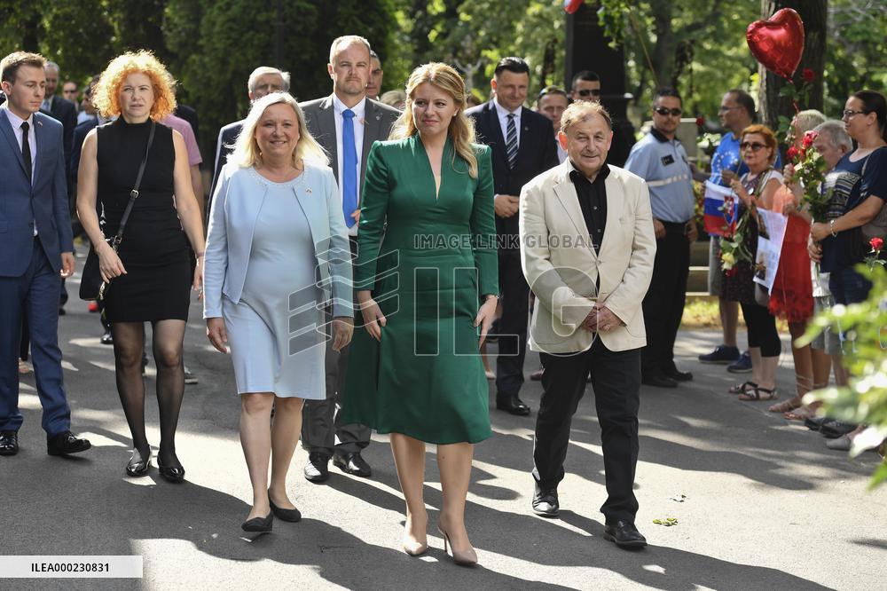 Zuzana Caputova, Michael Zantovsky