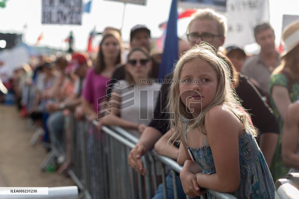 The largest Czech mass demonstration since 1989
