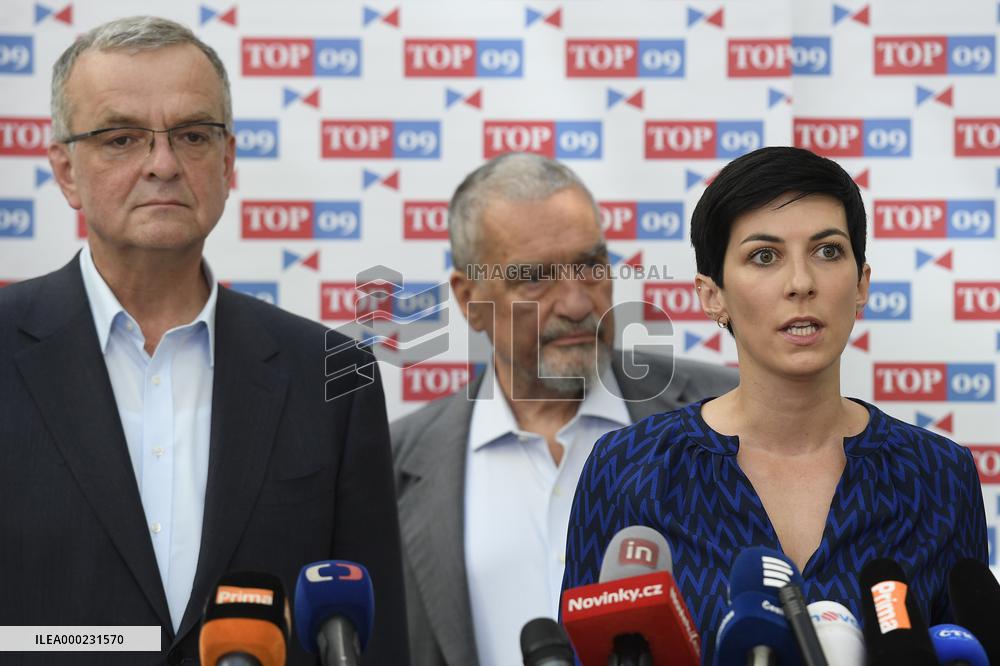 Miroslav Kalousek, Karel Schwarzenberg, Marketa Pekarova Adamova
