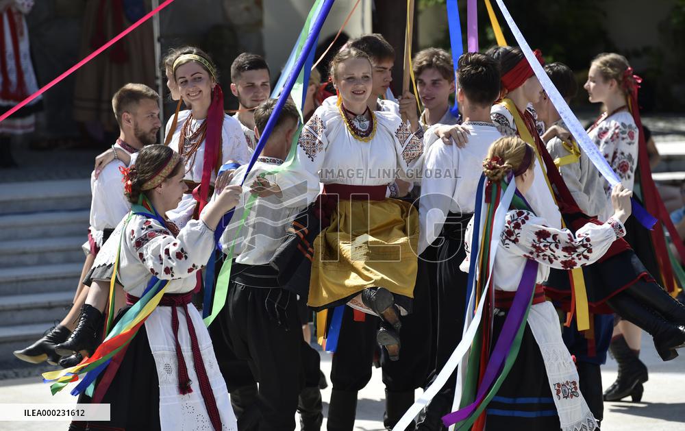 International folklore festival Straznice 2019, folklore ensemble Roxolania