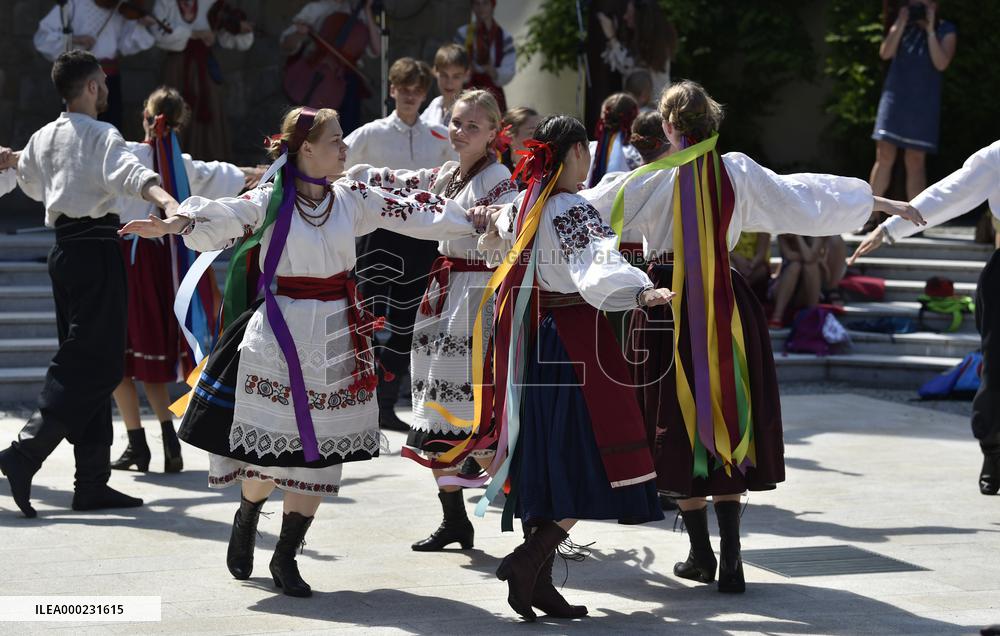 International folklore festival Straznice 2019, folklore ensemble Roxolania
