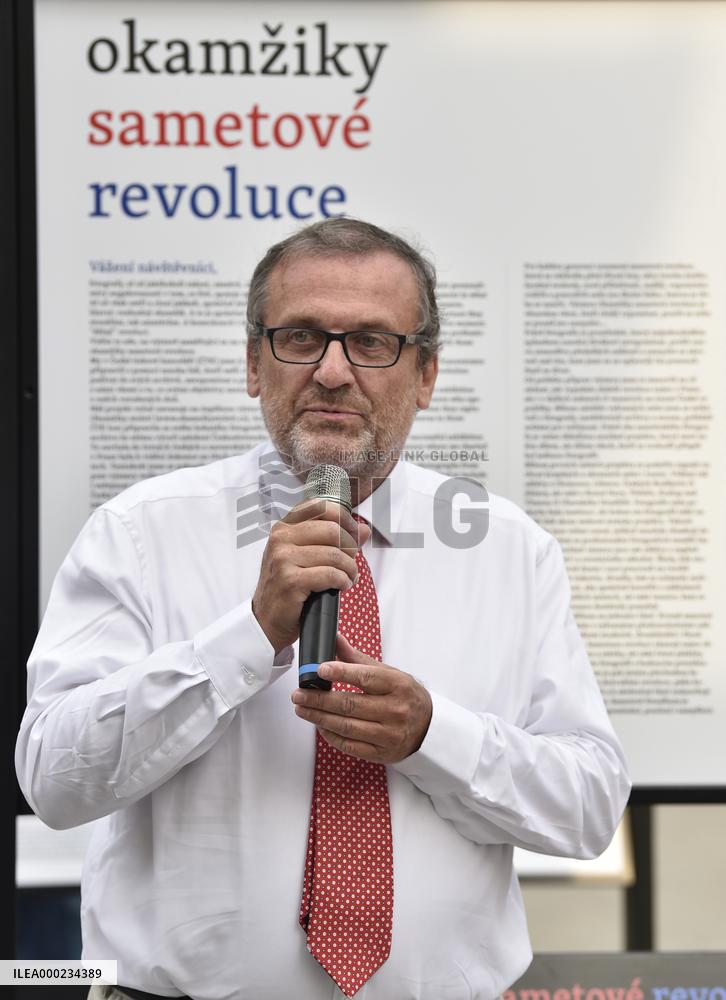 Jiri Majstr, Moments of the Velvet Revolution, 30th anniversary, A photography exhibition