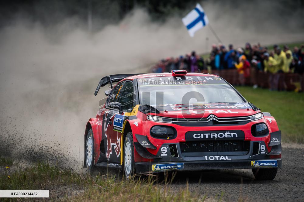 Ogier Sebastien, Ingrassia Julien, Citroen C3 WRC, WRC Rally Finland 2019