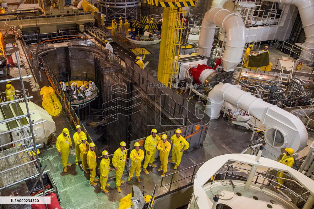 Karel Havlicek, the reactor hall of the second unit of the Temelin nuclear power plant
