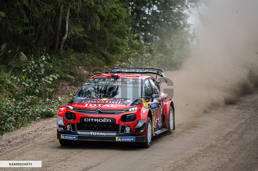 Ogier Sebastien, Ingrassia Julien, Citroen C3 WRC, WRC Rally Finland 2019
