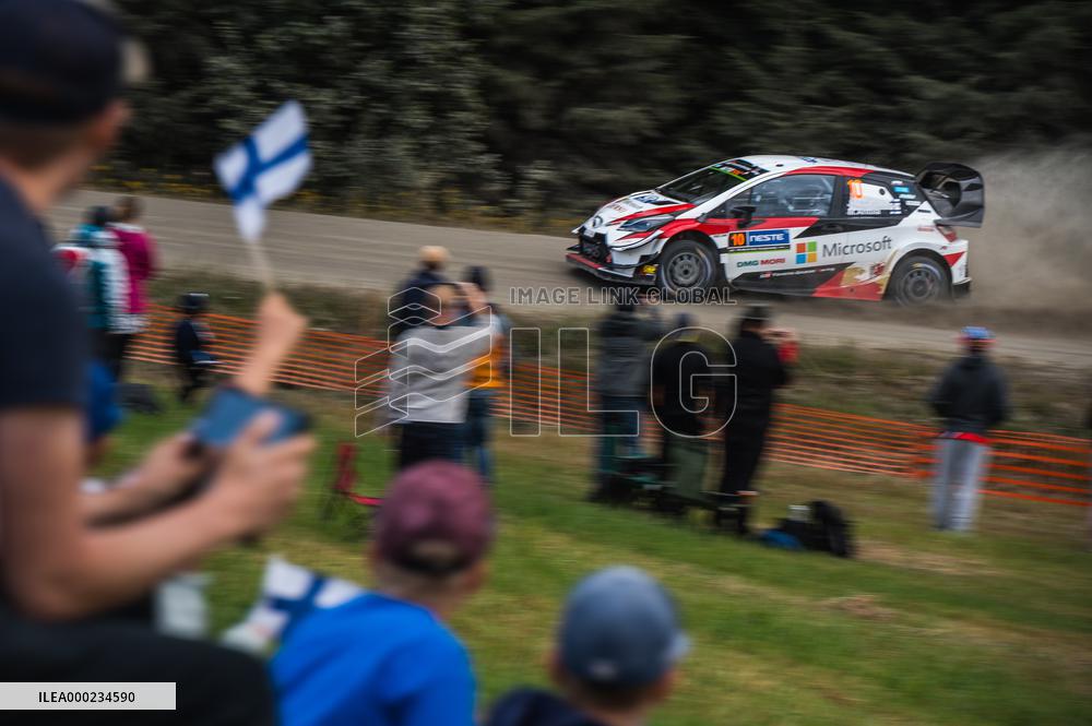 Jari-Matti Latvala, Mikka Anttila, Toyota Yaris WRC, WRC Rally Finland 2019