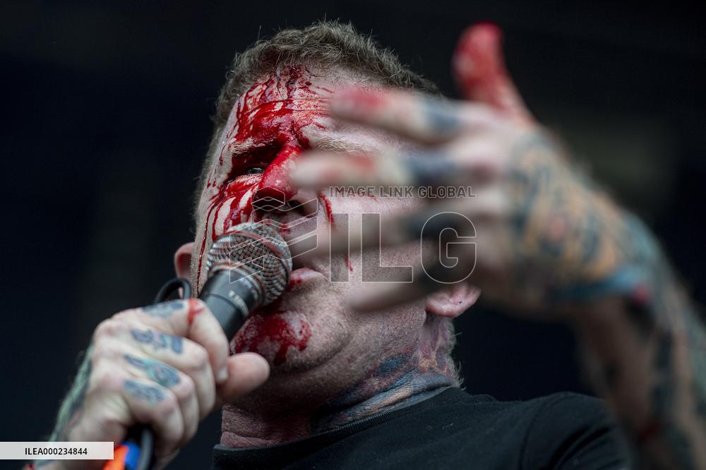 JACK CHOKE KELLY, Brutal Assault metal music festival