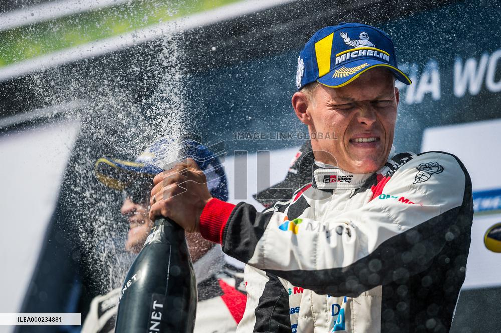 Ott Tanak, winners, Toyota Yaris WRC, WRC Rally Finland 2019
