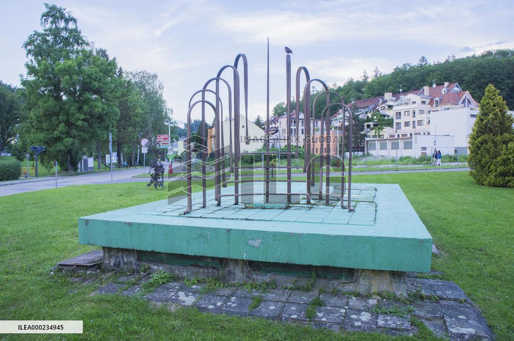 Mineral springs Elektra 1 in Luhacovice Spa