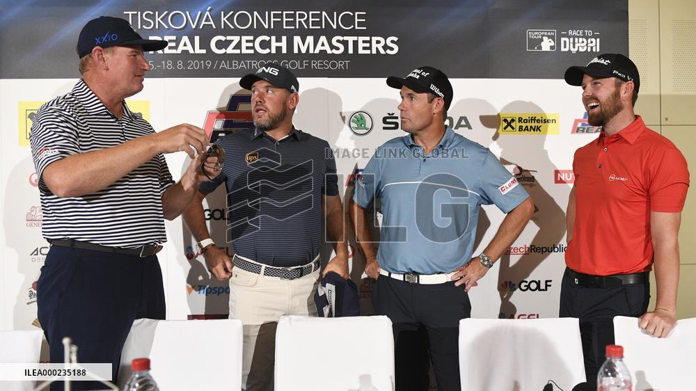 Ernie Els, Lee Westwood, Padraig Harrington, Stanislav Matus