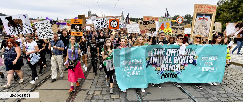 The Official Animal Rights March 2019 in Prague