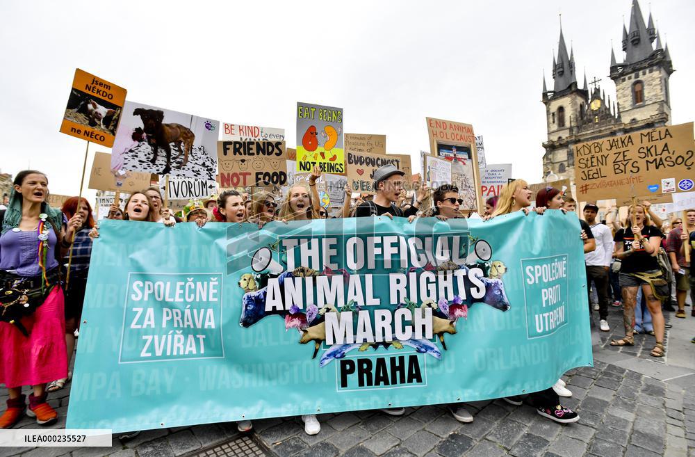 The Official Animal Rights March 2019 in Prague