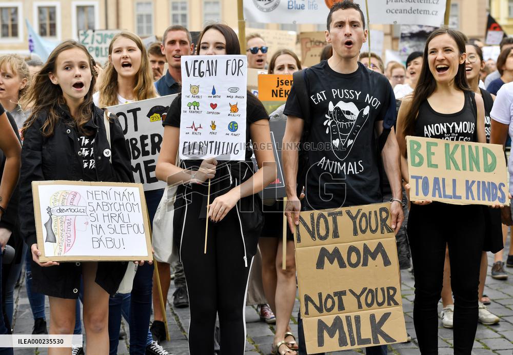 The Official Animal Rights March 2019 in Prague