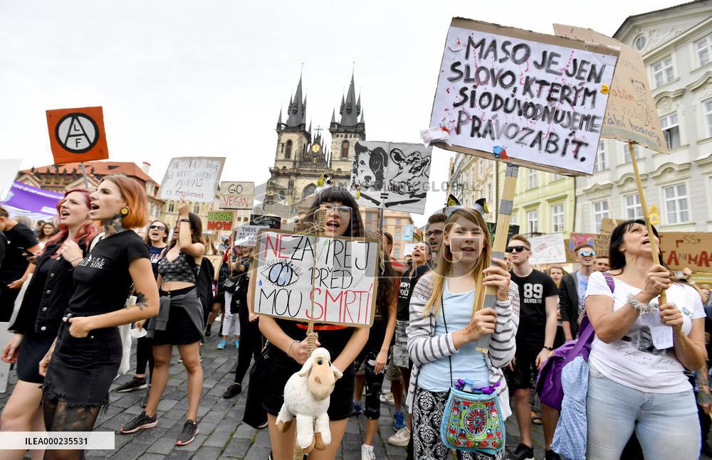 The Official Animal Rights March 2019 in Prague